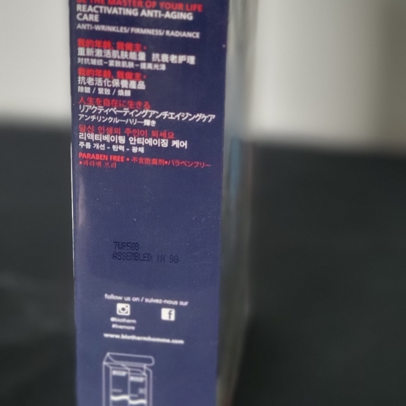 Sealed unopen in box Biotherm Homme Force Supreme anti-aging power duo includes - Picture 3 of 4